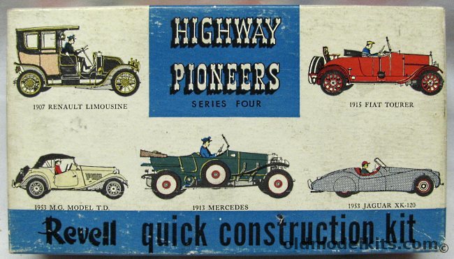 Revell 1/32 1953 MG TD Highway Pioneers - Series 4, H52-69 plastic model kit